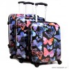 IT Luggage ABS 4 kolečka, Motýly, sada 3 kusů