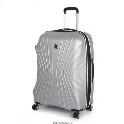 IT Luggage ABS 8 koleček 24" stříbrný