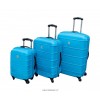 IT Luggage EVA 4 kolečka, modrá, sada 3 kusů