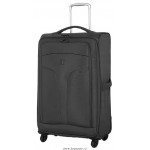 IT Luggage Ultralehké 4 kolečka, černá, sada 3 kusů