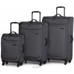 IT Luggage Ultralehký 4 kolečka 24" šedý