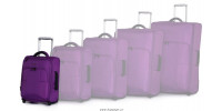 IT Luggage Ultralehký 2 kolečka 17" fialový