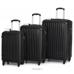 IT Luggage Polypropylenový kufr 4 kolečka 20" černý s TSA zamkem