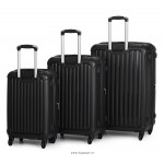 IT Luggage Polypropylenový kufr 4 kolečka 24" černý s TSA zamkem