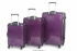 IT Luggage Polykarbonát 4 kolečka, fialová, sada 3 kusů