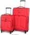 IT Luggage Ultralehké 4 kolečka, červená, sada 3 kusů