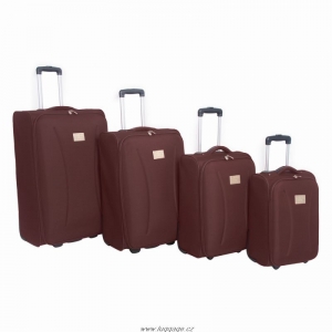 IT Luggage EVA 2 kolečka, hnědé, sada 4 kusů
