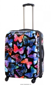 IT Luggage ABS 4 kolečka 26" Motýly