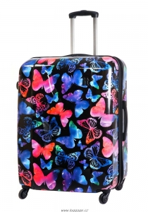 IT Luggage ABS 4 kolečka 30" Motýly