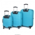 IT Luggage EVA 4 kolečka, modrá, sada 3 kusů