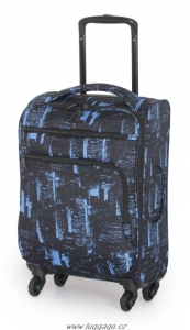 IT Luggage Megalehký 4 kolečka 18" černý/modrý