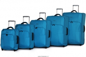 IT Luggage Ultralehké 2 kolečka, tyrkysové, sada 5 kusů