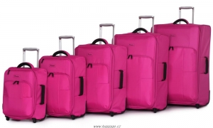 IT Luggage Ultralehké 2 kolečka, purpurové, sada 5 kusů