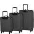 IT Luggage Ultralehké 4 kolečka, šedá, sada 3 kusů